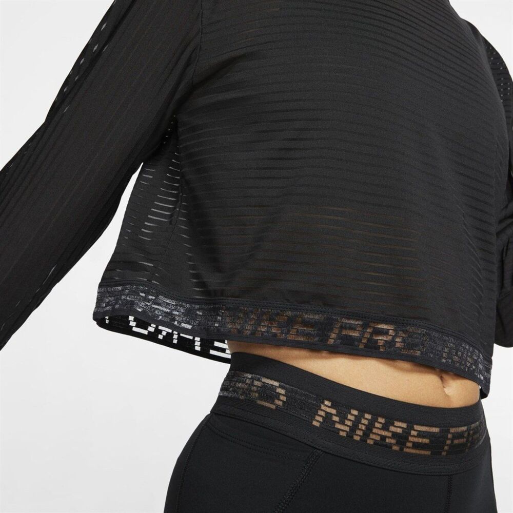 Nike Pro Training Sheer Longsleeve Women's MED